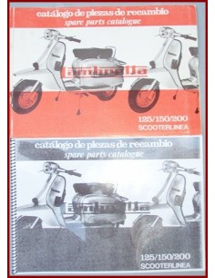 LIBRO DESPIECE LAMBRETTA SCOOTERLINEA