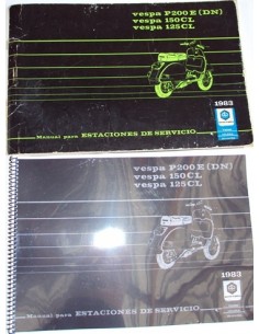 LIBRO DE TALLER VESPA CL Y VESPA 200 DN