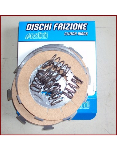 JUEGO DISCOS EMBRAGUE COMPLETO POLINI