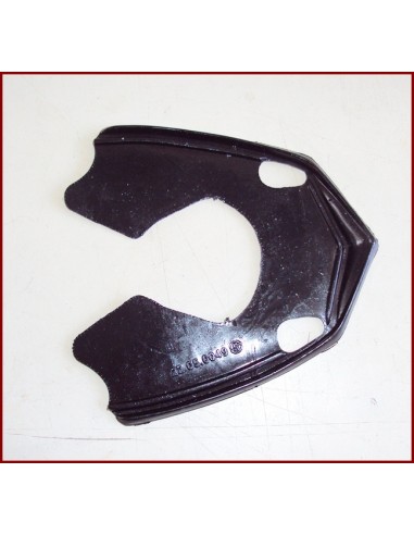 Goma del guardabarros al puente del. negra