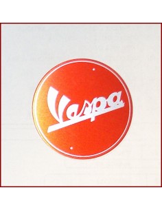 CHAPA VESPA ROJA para defensas