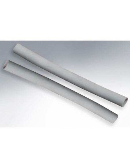 Macarr&oacute;n para cables de color gris