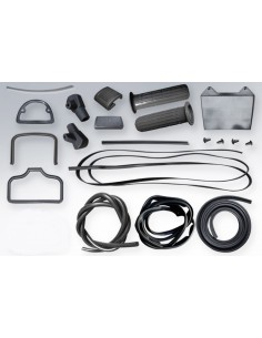 Kit gomas Lambretta LI 2&ordf; NEGRO