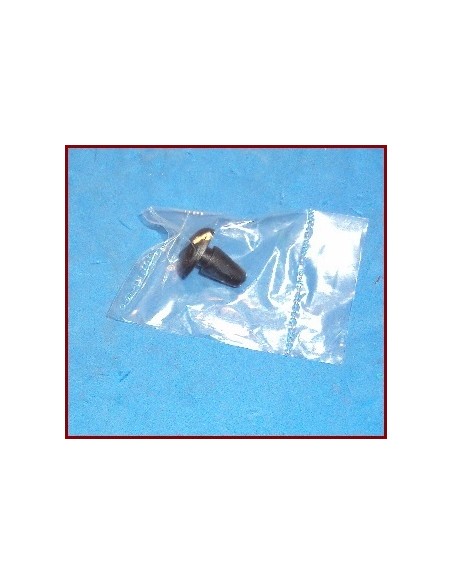 Goma tapon de 5mm de color negro