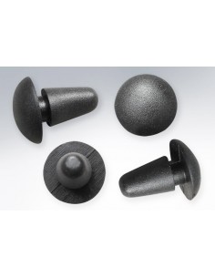 Goma tapon de 5mm de color negro