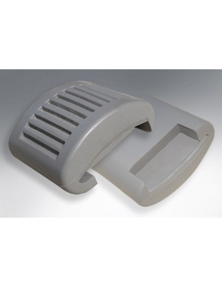 Goma pedal arranque Lambretta LI 2&ordf; gris  