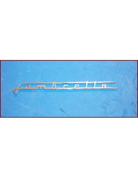 Anagrama del cofano en aluminio