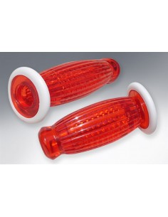 Pu&ntilde;os barrilete ROJOS de 22mm