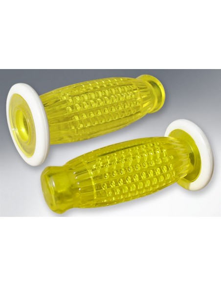 Pu&ntilde;os barrilete amarillos de 24MM