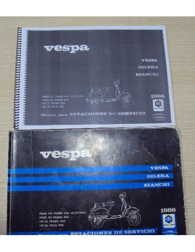 Libro de taller Vespa CL y DS