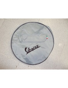 Funda rueda de repuesto 8" gris en lona