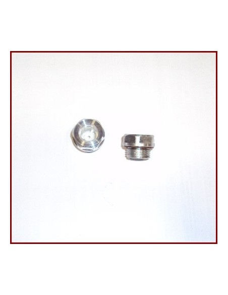 Tap&oacute;n nivel aceite carter en aluminio con visor