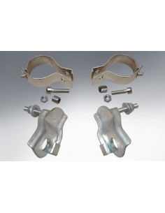 Kit soporte amortiguador delanteros con abrazadera