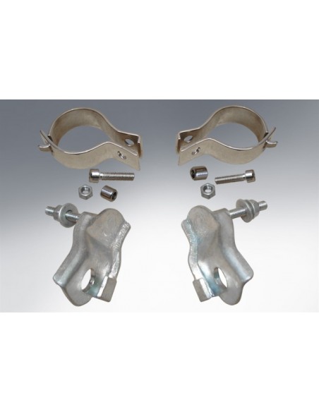 Kit soporte amortiguador delanteros con abrazadera