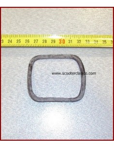 Goma velocimetro cuadrado negra