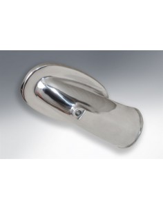 Tapa filtro aire cromada