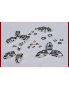Kit terminales canaleta Lambretta LI 3&ordf; inox
