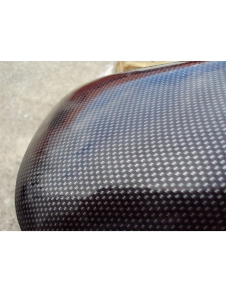 Asiento racing efecto CARBONO negro