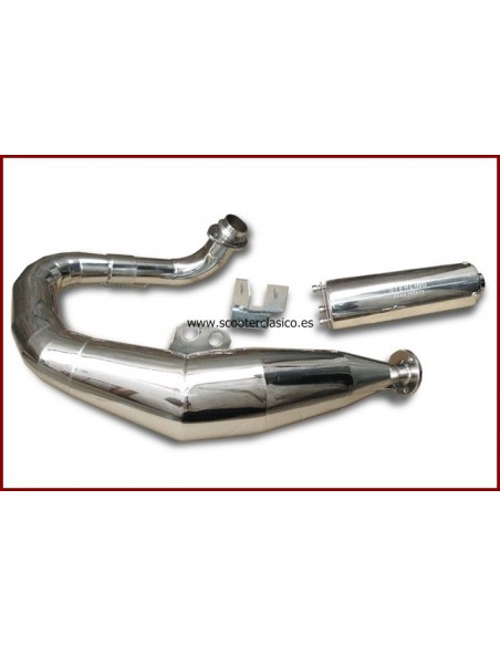 Tubarro de Vespa 200 Acero inox SX