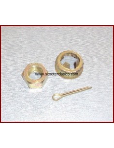 Kit tuerca eje delantero Vespa 200/px