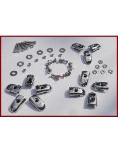 Kit terminales de canaleta en Acero Inox