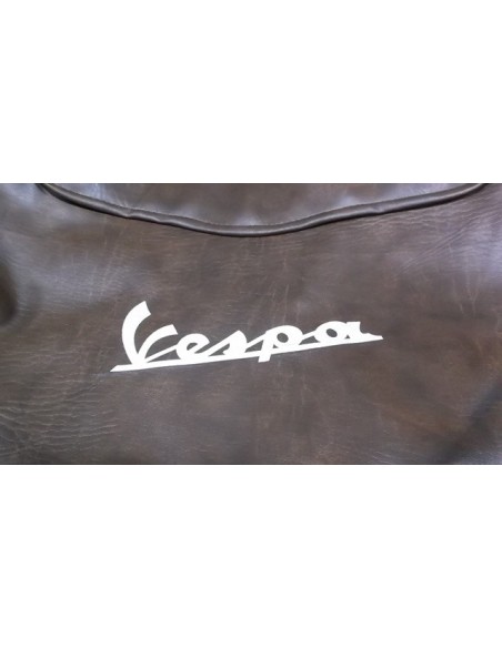 Funda rueda de repuesto marr&oacute;n Vespa