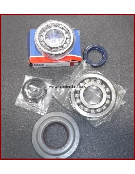 KIT retenes y rodamientos cig&uuml;e&ntilde;al Vespa T5