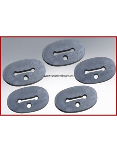 Goma tope cofano negra