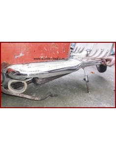 Adornos estriberas Lambretta LI 2 acero inox