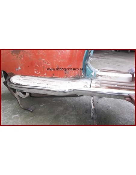 Adornos estriberas Lambretta LI 2 acero inox