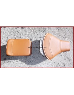 Asientos individuales Vespa Marr&oacute;n/Camel