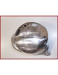 Carcasa ventilacion cilindro Vespa 125/150 Acero Inox 2