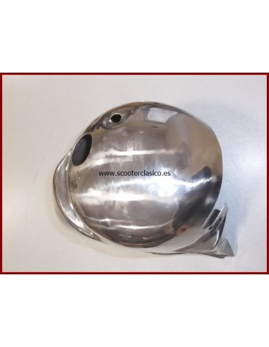 Carcasa ventilacion cilindro Vespa 125/150 Acero Inox