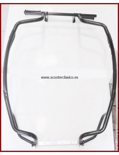 Defensas traseras de la Vespa 200 negras 2