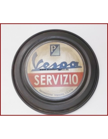 Chapa decorativa Vespa
