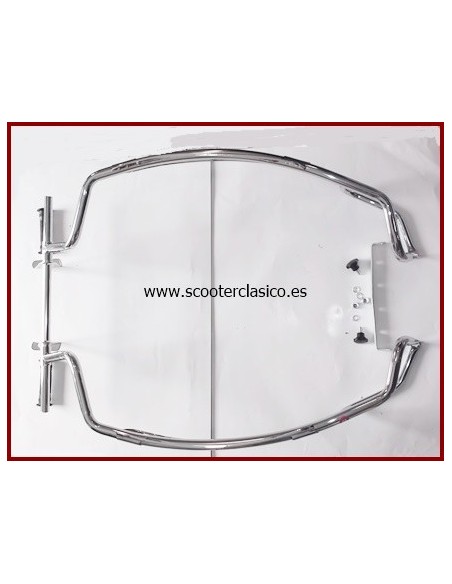 Defensas cromadas de Vespa 200 FACO