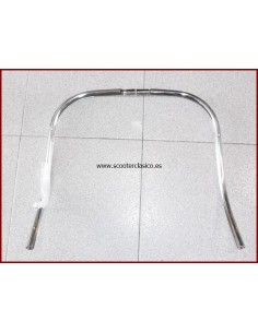 Bord&oacute;n de escudo Vespa PK cromado