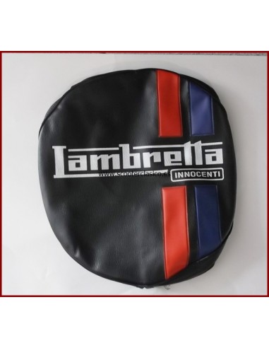 Funda rueda de repuesto Lambretta con franjas