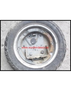 Soporte de la rueda de repuesto con bateria