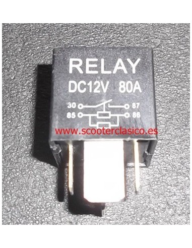 Rel&eacute; de arranque Vespa PX