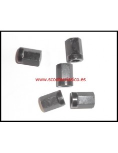 Tuerca llanta tubeless negra