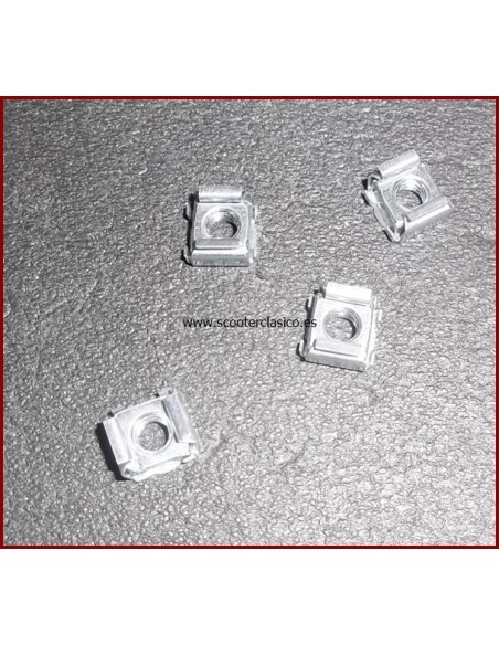 Tuerca con fijador de 6mm