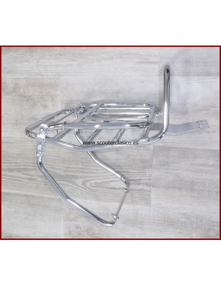 Portabultos cromado sin respaldo