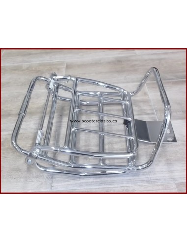 Portabultos cromado sin respaldo