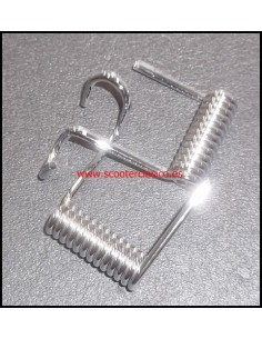 Muelles portabultos cromados