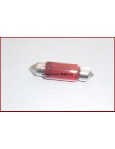 Bombilla plafonier 12v/10W roja