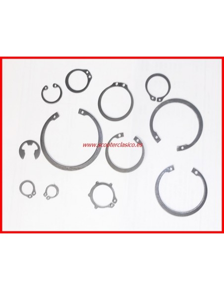 CIRCLIPS DEL MOTOR DE LAMBRETTA grandes