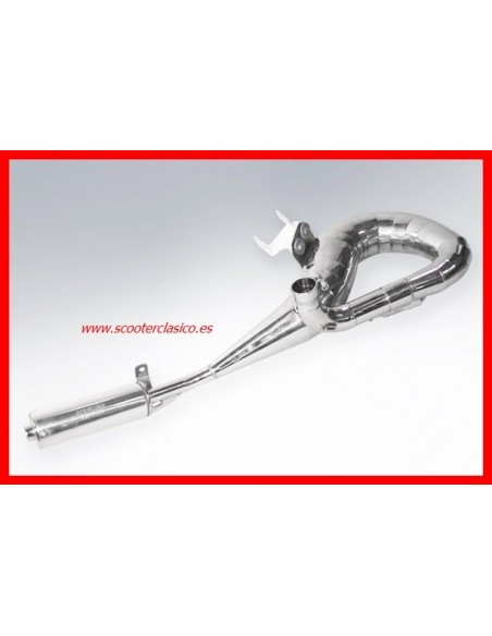 Tubarro de Vespa 200 derecho INOX