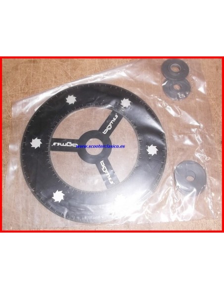 Disco medidor de grados BGM