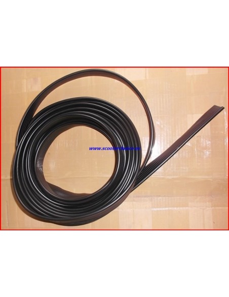 Goma guardabarros sidecar negra